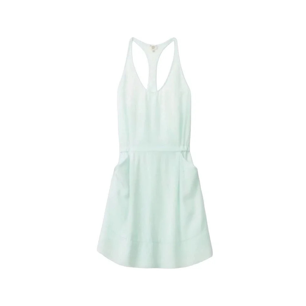 Aritzia Wilfred Babylone Silk Racerback Dress Scoo